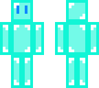 diamond person with eyes