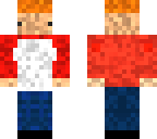 orange hair boy