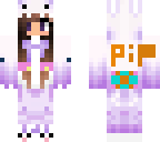 pipsie apple minecraft family skin