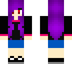 purple haired vampire