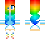 rainbow girl
