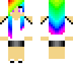 rainbow hair