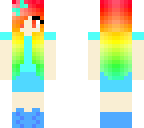 rainbow hair