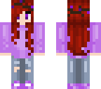red and purple