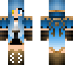 ren blue haired skin