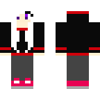 white haired girl