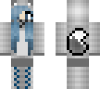 wolf scarfy girl
