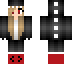 blonde black dino red boots
