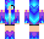 blue fire girl