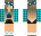 blue girl