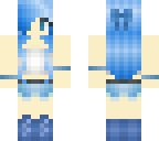 blue girl