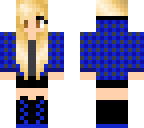 blue girl