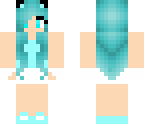 blue kitty girl