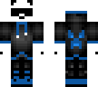 blue panda
