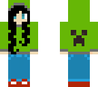 cute creeper girl