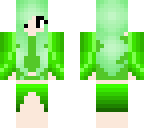 green girl with dragon scales