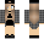 grey plaid girl fixed