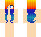 half sunset half ocean hair base