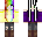 negative and rainbow