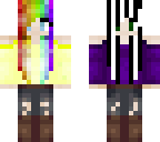 negative and rainbow