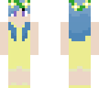 ombre blue haired elf