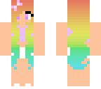 rainbow girl