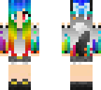rainbow girl