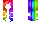 rainbow hair base