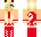 red cat girl