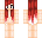 red to white hair base