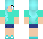 turquoise girl