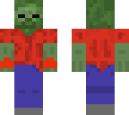 zombie with red shirt