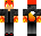black jacket flame
