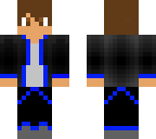 blue and black dude