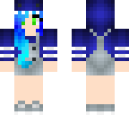 blue dino with green eyes