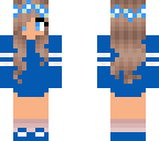 blue girl