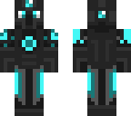 blue robotic knight