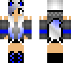 blue wolf girl