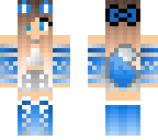 blue wolf girl