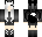 dark and light wolf