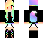 dark rainbow wolf