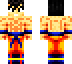 goku sin camisa