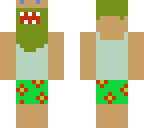 man with shorts