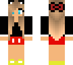 minnie mouse inspired skin