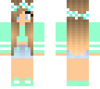mint summer girl
