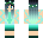 ombre dress girl