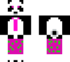 panda in underwear