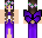 purple fairy girl