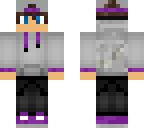 purple skater boy