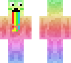 rainbow 3d puke